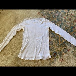 Motherhood maternity white long sleeved